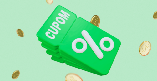 Compras online com cupons de desconto